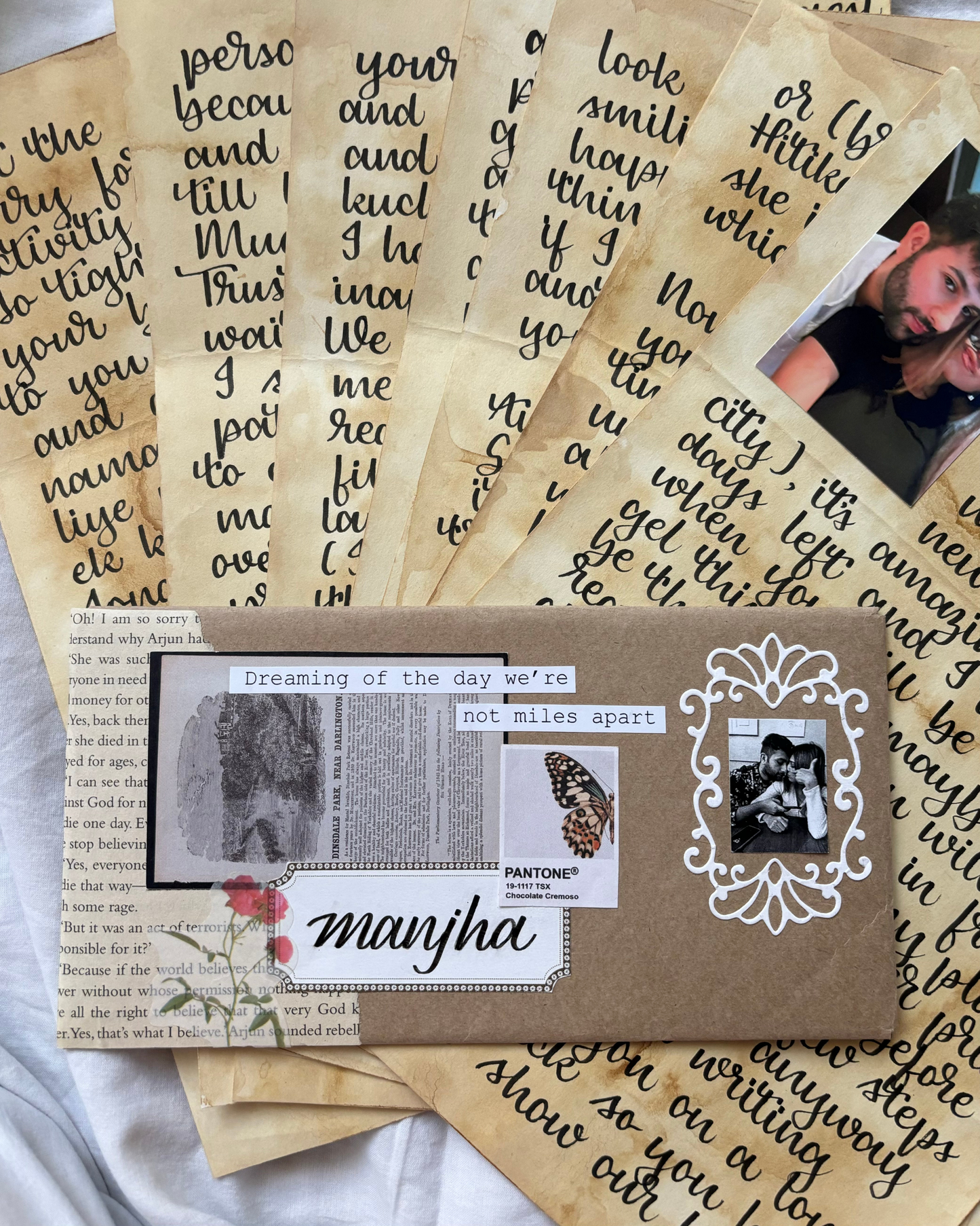 Handwritten Letter with Envelope
