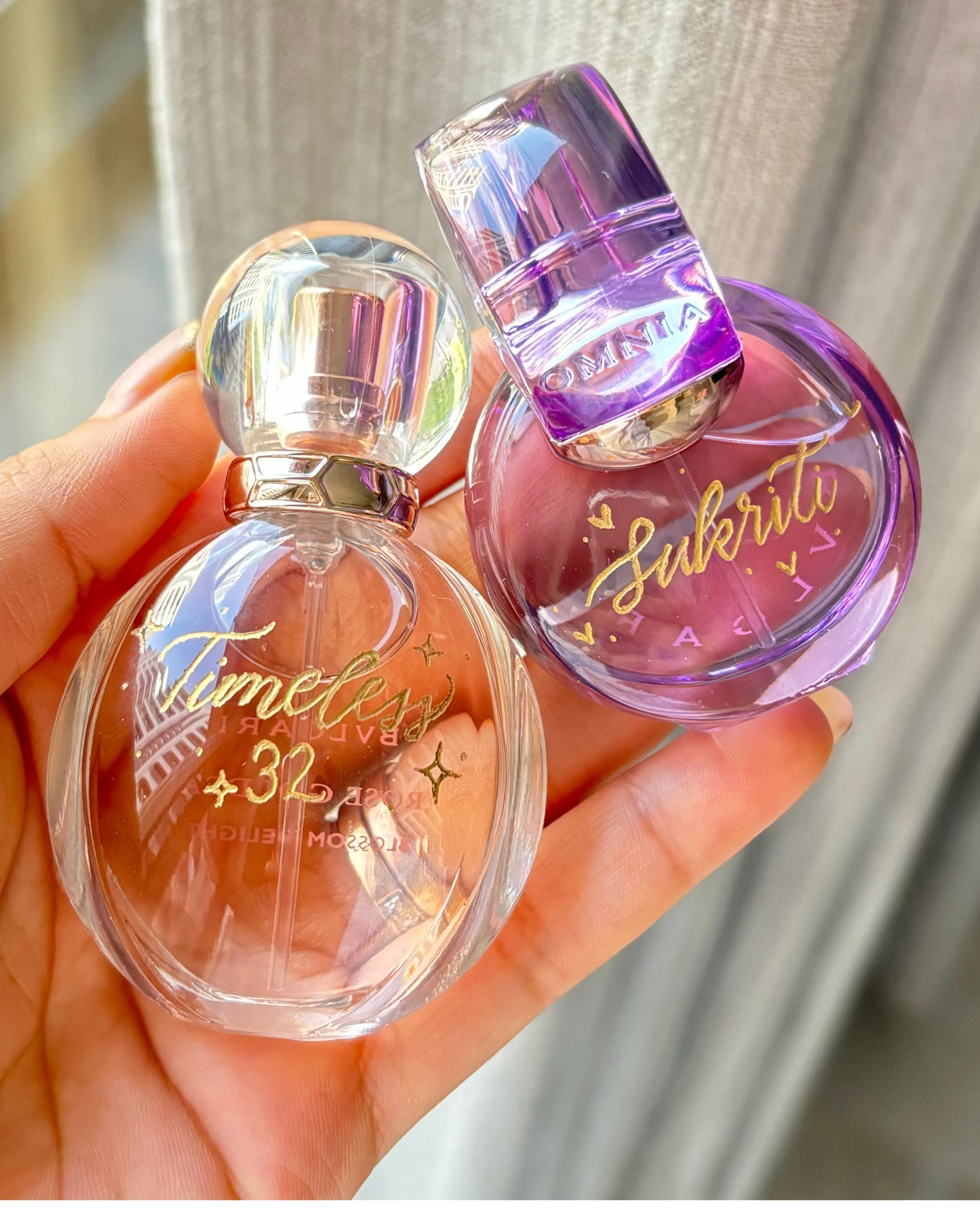 Engraved Perfume