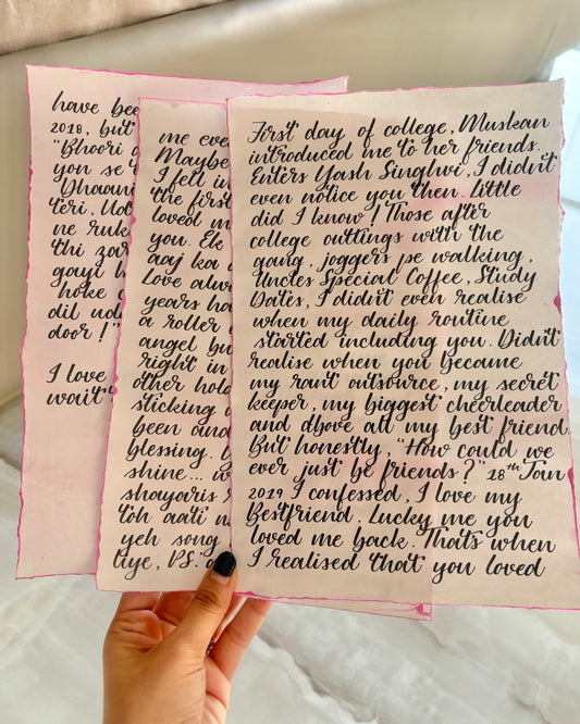 Handwritten Letter
