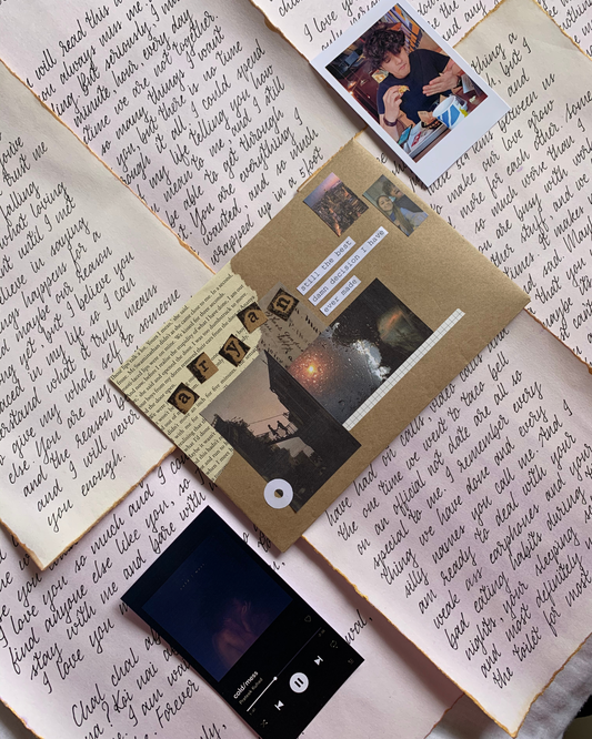 Handwritten Letter with Envelope
